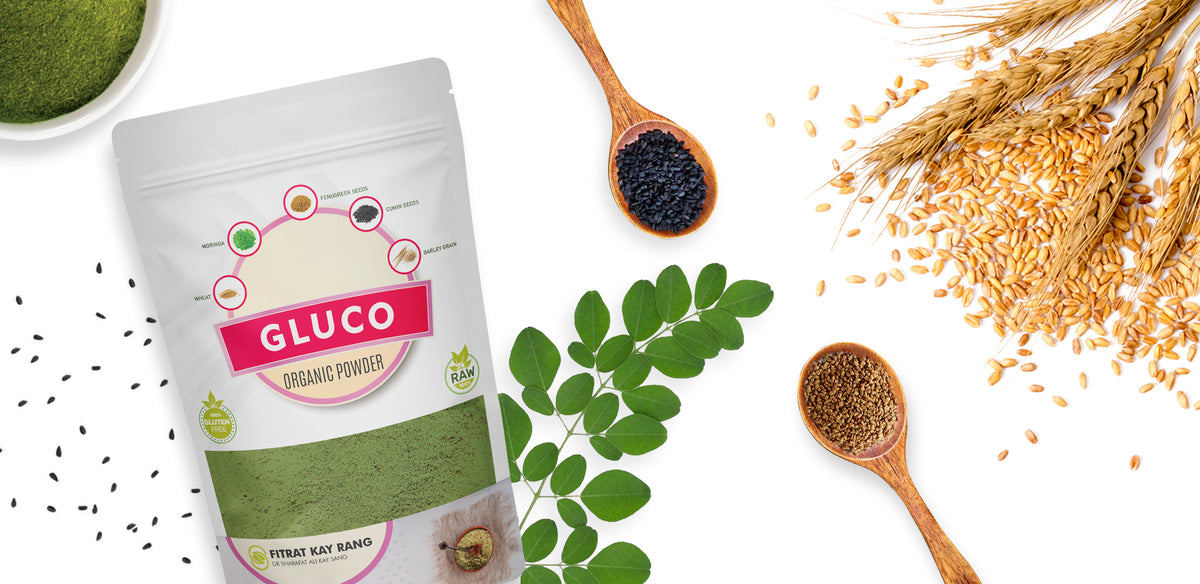 Fitrat Kay Rang Gluco Powder 500g – Fitrat Kay Rang